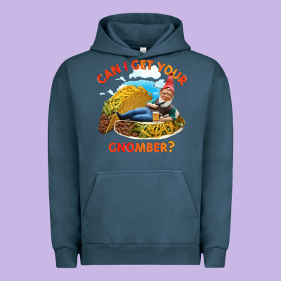 Taco Gnome Thinks You're Cute Urban Hoodie Designed By Artisfamous