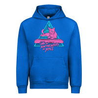 Cobalt Cats on Synthesizers in Space Urban Hoodie - artisFamous