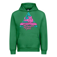Emerald Cats on Synthesizers in Space Urban Hoodie - artisFamous