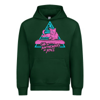 Forest Green Cats on Synthesizers in Space Urban Hoodie - artisFamous