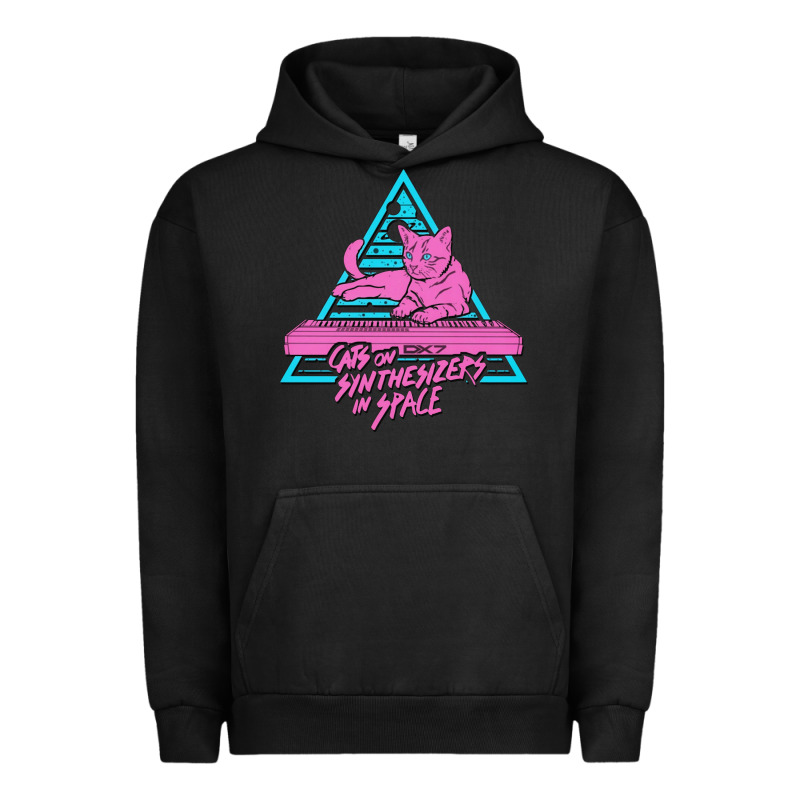 Cats On Synthesizers In Space Urban Hoodie by artisFamous | Teevron