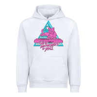 White Cats on Synthesizers in Space Urban Hoodie - artisFamous