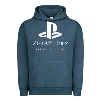 Pigment Midnight Navy ps japanese t shirt Urban Hoodie - artisFamous