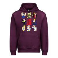 Mauve Wine jojo adventure Urban Hoodie - artisFamous