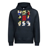 Navy jojo adventure Urban Hoodie - artisFamous