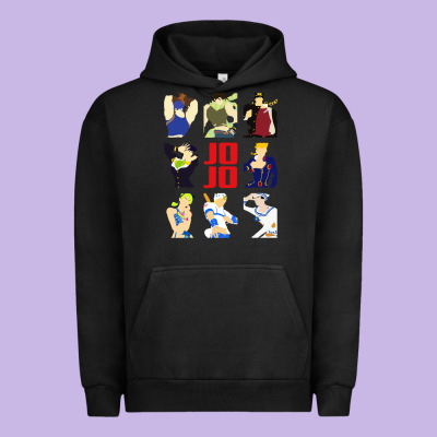 Jojo Adventure Urban Hoodie Designed By Artisfamous