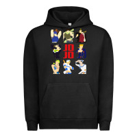 Pigment Black jojo adventure Urban Hoodie - artisFamous