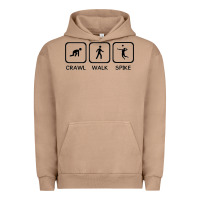 Pigment Burro crawl walk spike volleyball Urban Hoodie - artisFamous