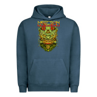 Pigment Midnight Navy mastodon Urban Hoodie - artisFamous