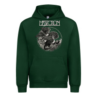 Forest Green mastodon Urban Hoodie - artisFamous