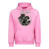 Fuchsia Pink mastodon Urban Hoodie - artisFamous