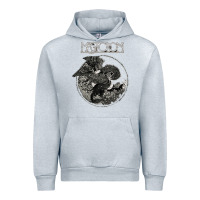Heather Grey mastodon Urban Hoodie - artisFamous