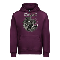 Mauve Wine mastodon Urban Hoodie - artisFamous