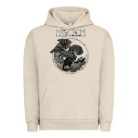 Pigment French Oak mastodon Urban Hoodie - artisFamous