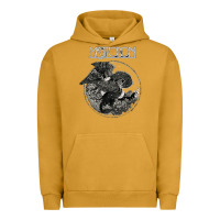 Pigment Peanut Butter mastodon Urban Hoodie - artisFamous
