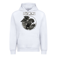 White mastodon Urban Hoodie - artisFamous
