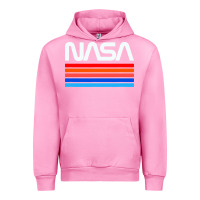 Fuchsia Pink vintage retro nasa Urban Hoodie - artisFamous