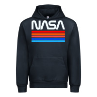 Navy vintage retro nasa Urban Hoodie - artisFamous