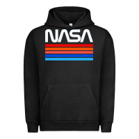 Pigment Black vintage retro nasa Urban Hoodie - artisFamous
