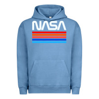 Pigment Pebble Blue vintage retro nasa Urban Hoodie - artisFamous