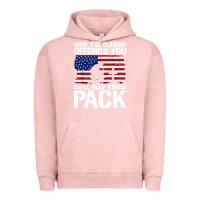 Pigment Salmon if the flag offends you Urban Hoodie - artisFamous