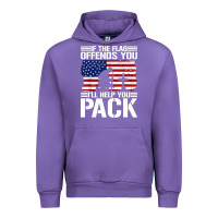 Tulip if the flag offends you Urban Hoodie - artisFamous