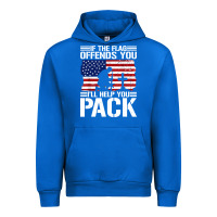 Cobalt if the flag offends you Urban Hoodie - artisFamous