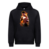 Black bruce leroy Urban Hoodie - artisFamous