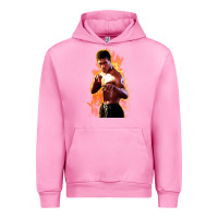 Fuchsia Pink bruce leroy Urban Hoodie - artisFamous