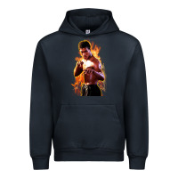Navy bruce leroy Urban Hoodie - artisFamous