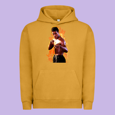Bruce Leroy Urban Hoodie Designed By Artisfamous