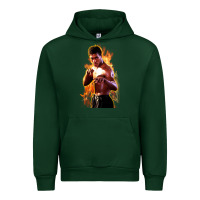 Forest Green bruce leroy Urban Hoodie - artisFamous
