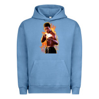 Pigment Pebble Blue bruce leroy Urban Hoodie - artisFamous