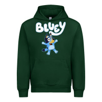 Forest Green blue cats Urban Hoodie - artisFamous