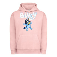 Pigment Salmon blue cats Urban Hoodie - artisFamous
