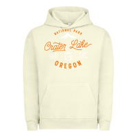 Pigment Pistachio crater lake oregon national park vintage retro Urban Hoodie - artisFamous