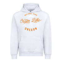 White crater lake oregon national park vintage retro Urban Hoodie - artisFamous