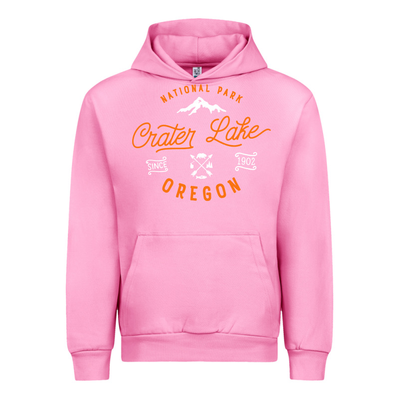 Crater Lake Oregon National Park Vintage Retro Urban Hoodie by artisFamous | Teevron
