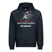 Navy tunnel to towers foundation Urban Hoodie - artisFamous