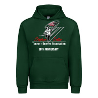 Forest Green tunnel to towers foundation Urban Hoodie - artisFamous