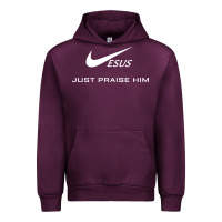 Mauve Wine jesus just praise him jesus surfed christian Urban Hoodie - artisFamous