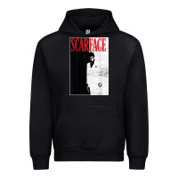 Black scarface distressed movie photo Urban Hoodie - artisFamous