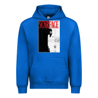 Cobalt scarface distressed movie photo Urban Hoodie - artisFamous