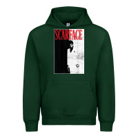 Forest Green scarface distressed movie photo Urban Hoodie - artisFamous