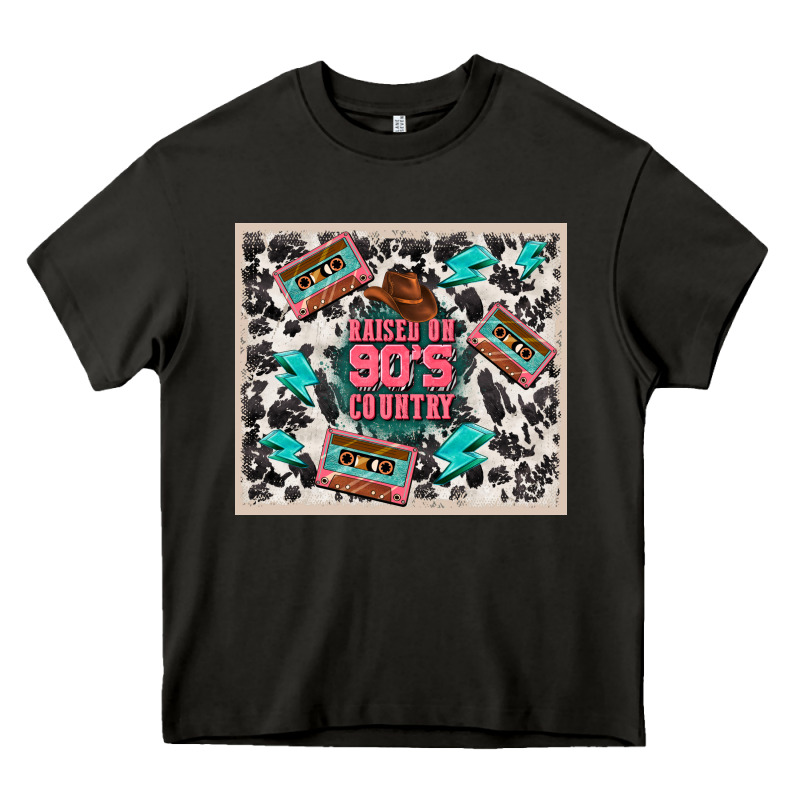Raised 90's Country Heavy Core Tee by TumblerDesignByShophia | Teevron
