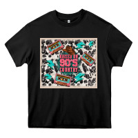 Black raised 90's country Heavy Core Tee - TumblerDesignByShophia