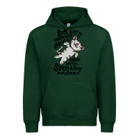Forest Green soft kitty warm kitty Urban Hoodie - artisFamous