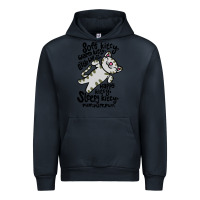 Navy soft kitty warm kitty Urban Hoodie - artisFamous