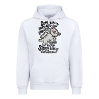 White soft kitty warm kitty Urban Hoodie - artisFamous