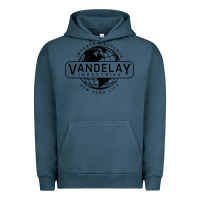 Pigment Midnight Navy vandelay nyc Urban Hoodie - artisFamous